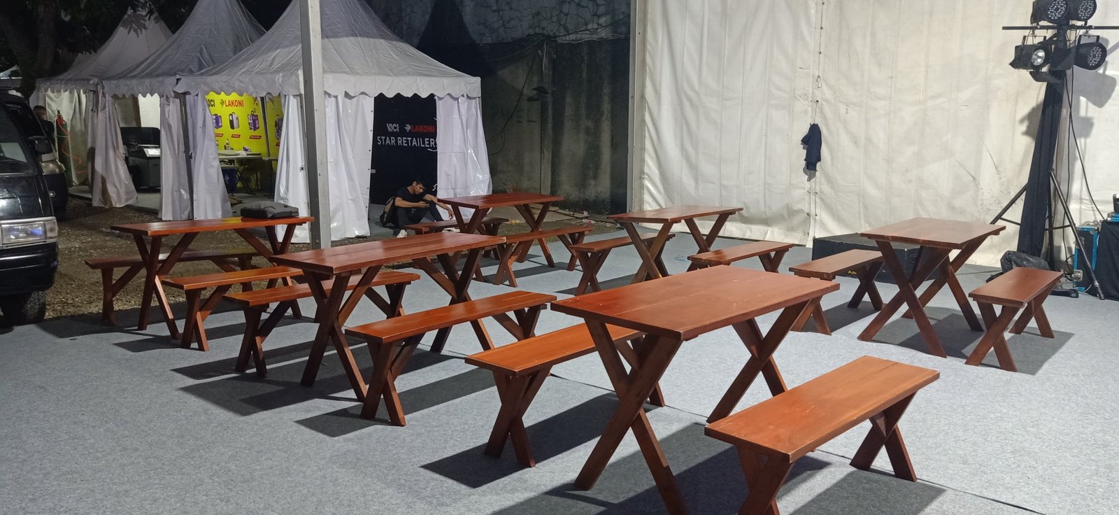 SEWA MEJA TAMAN SET SUKAKARYA DI BEKASI