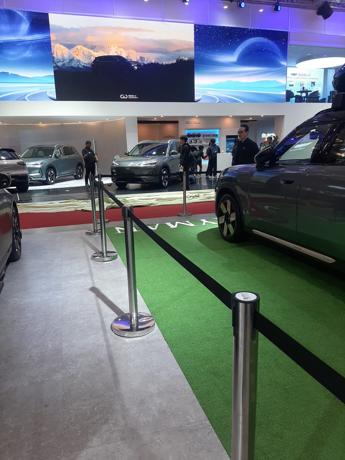 Sewa Tiang Antrian Atau Stand Rope di Brightspot Market – SCBD / Senayan Jakarta Pusat