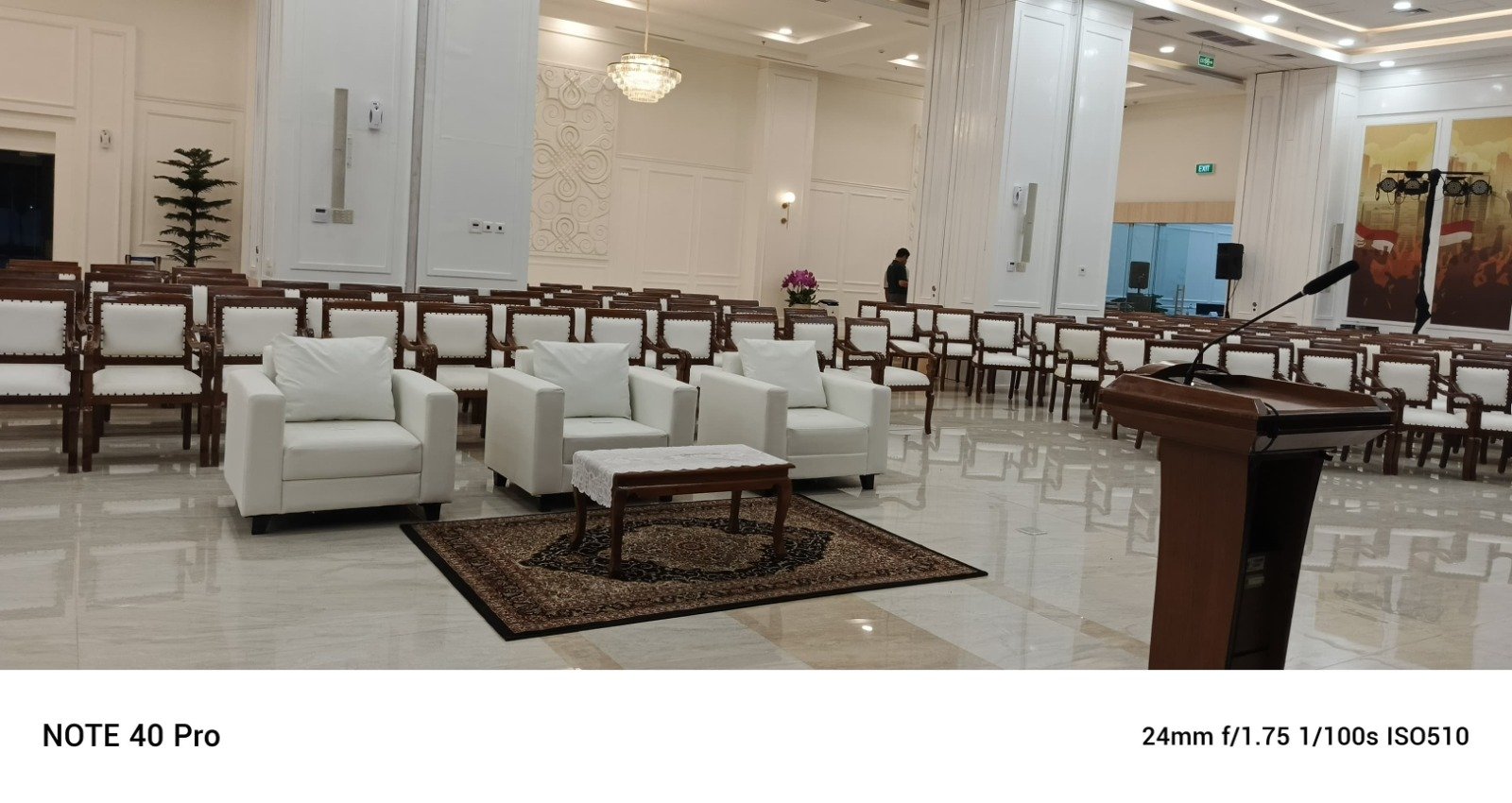 Sewa Kursi VIP Armchair di Gedung Dhanapala – Lapangan Banteng, Jakarta Pusat
