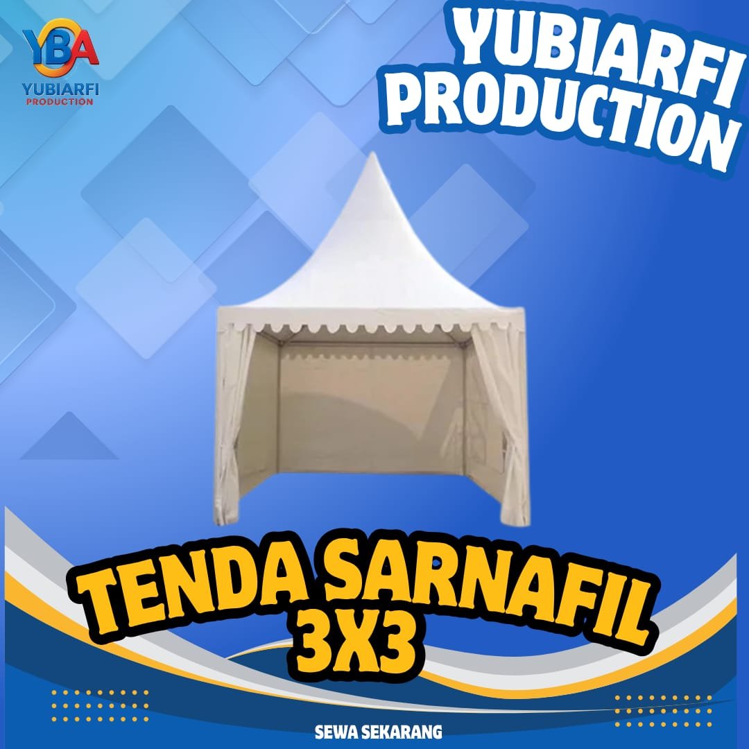 Sewa Tenda di Pekan Raya Jakarta (PRJ) Senayan -  dari Vendor Yubiarfi Production