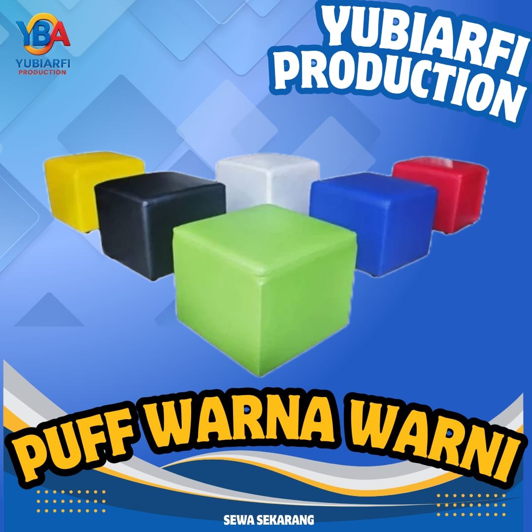 Sofa Kotak Warna-Warni