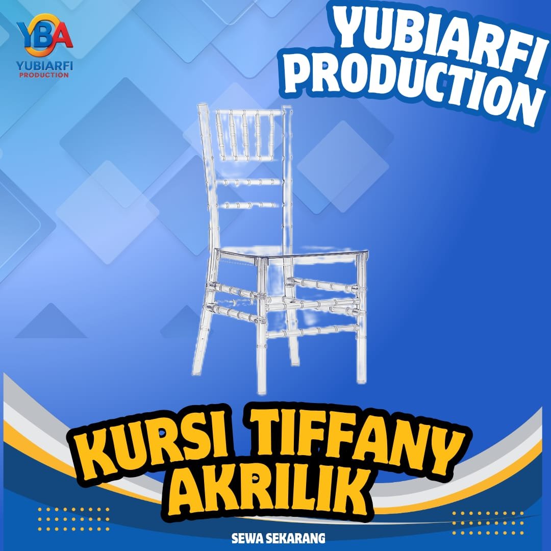 Kursi Tiffany Akrilik