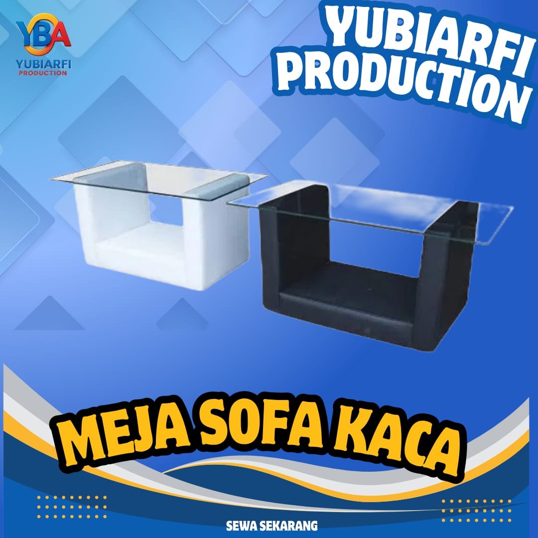 Meja Sofa Kaca