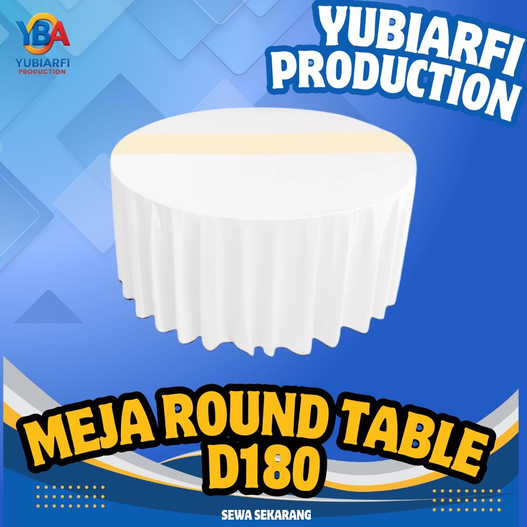 Meja Round Table D180