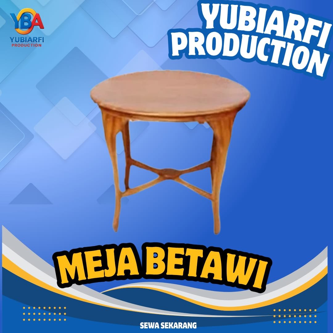Meja Bulat Betawi