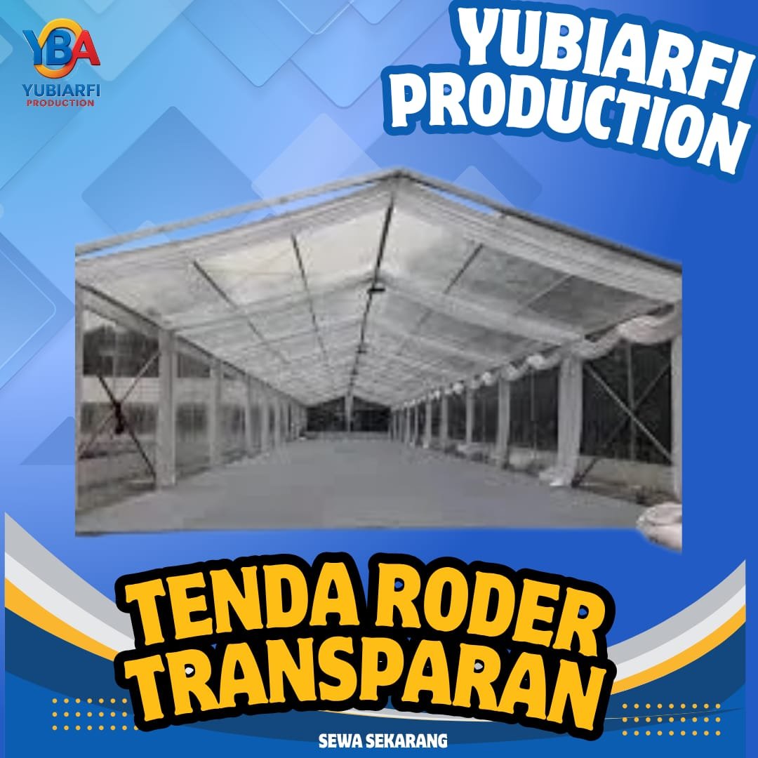 Tenda Roder Transparant