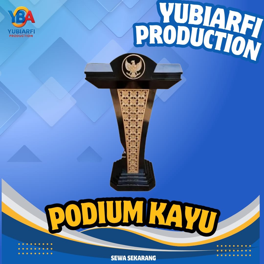 Podium Kayu