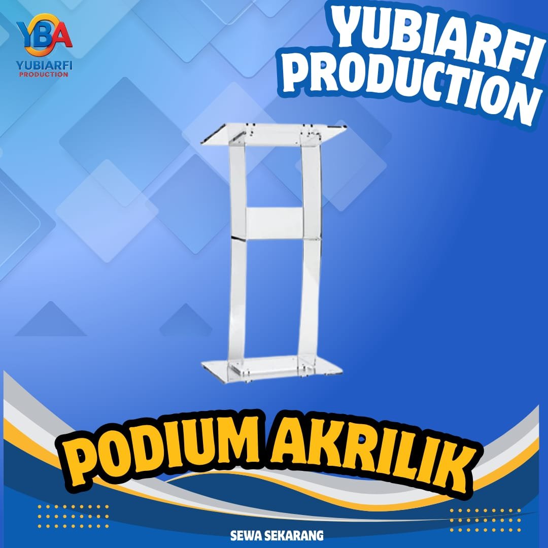 Podium Akrilik